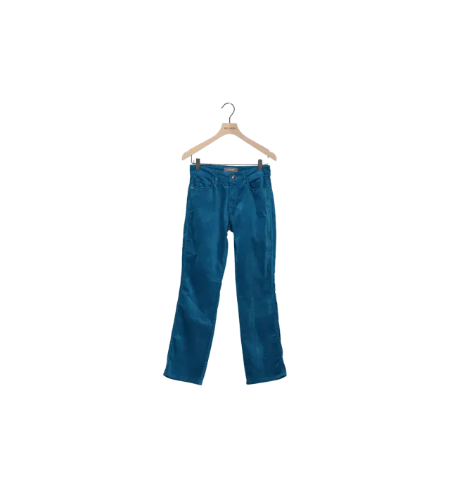 Mos Mosh Ashley Velvet Hose 25 Lyons Blue Flare