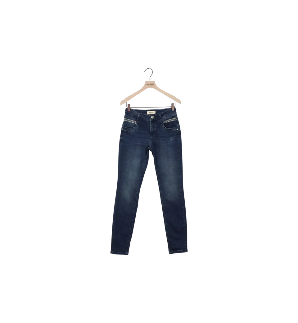 Mos Mosh ReLoved MMNaomi Cool Second Hand Jeans Blau
