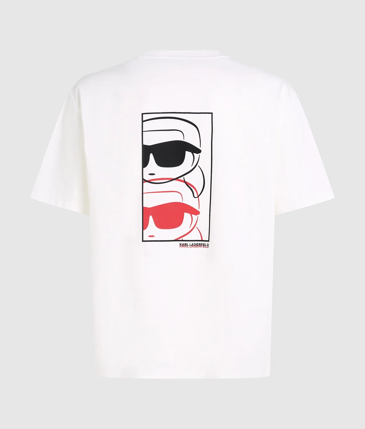 Karl Lagerfeld Ikon Fusion T-Shirt Baumwolle Relaxed