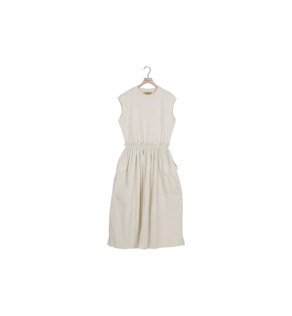 Mos Mosh MMSazha Mix Kleid Ecru M Lang