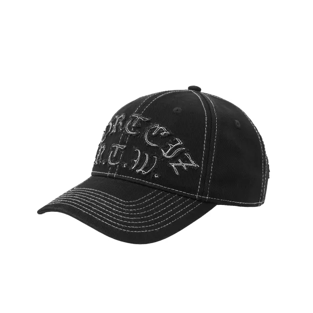 Corteiz Diplomatic Cap Schwarz verstellbar