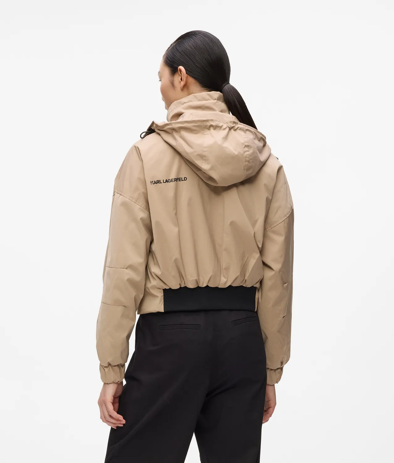 Karl Lagerfeld Ikon Kapuzenjacke Damen leicht