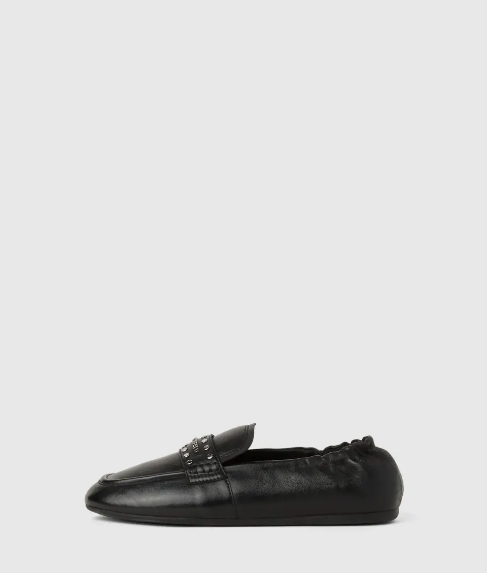 Karl Lagerfeld Marlee Loafer Leder Nieten Größe 38