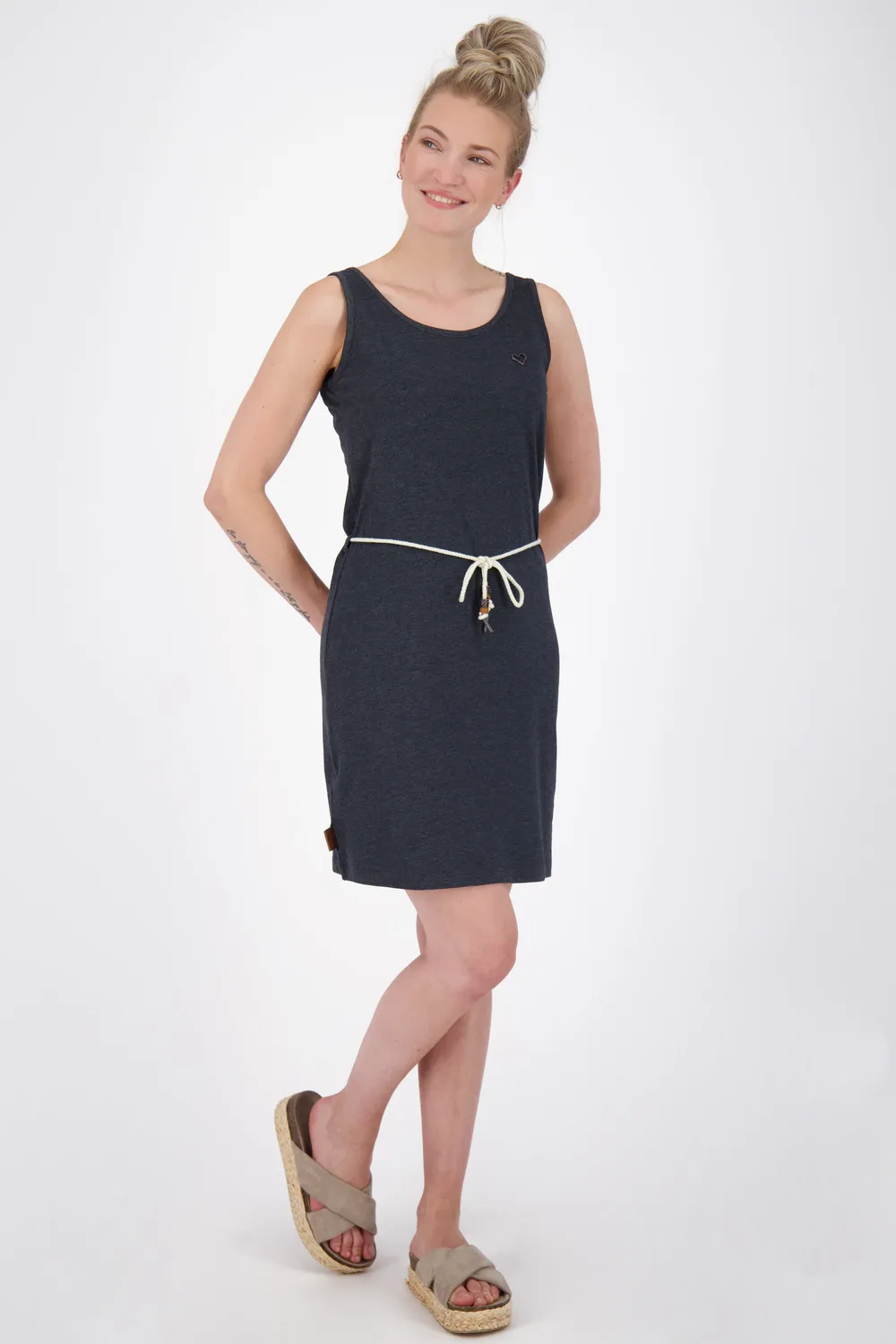 Alife & Kickin JenniferAK A Kleid Schwarz Damen Kurz