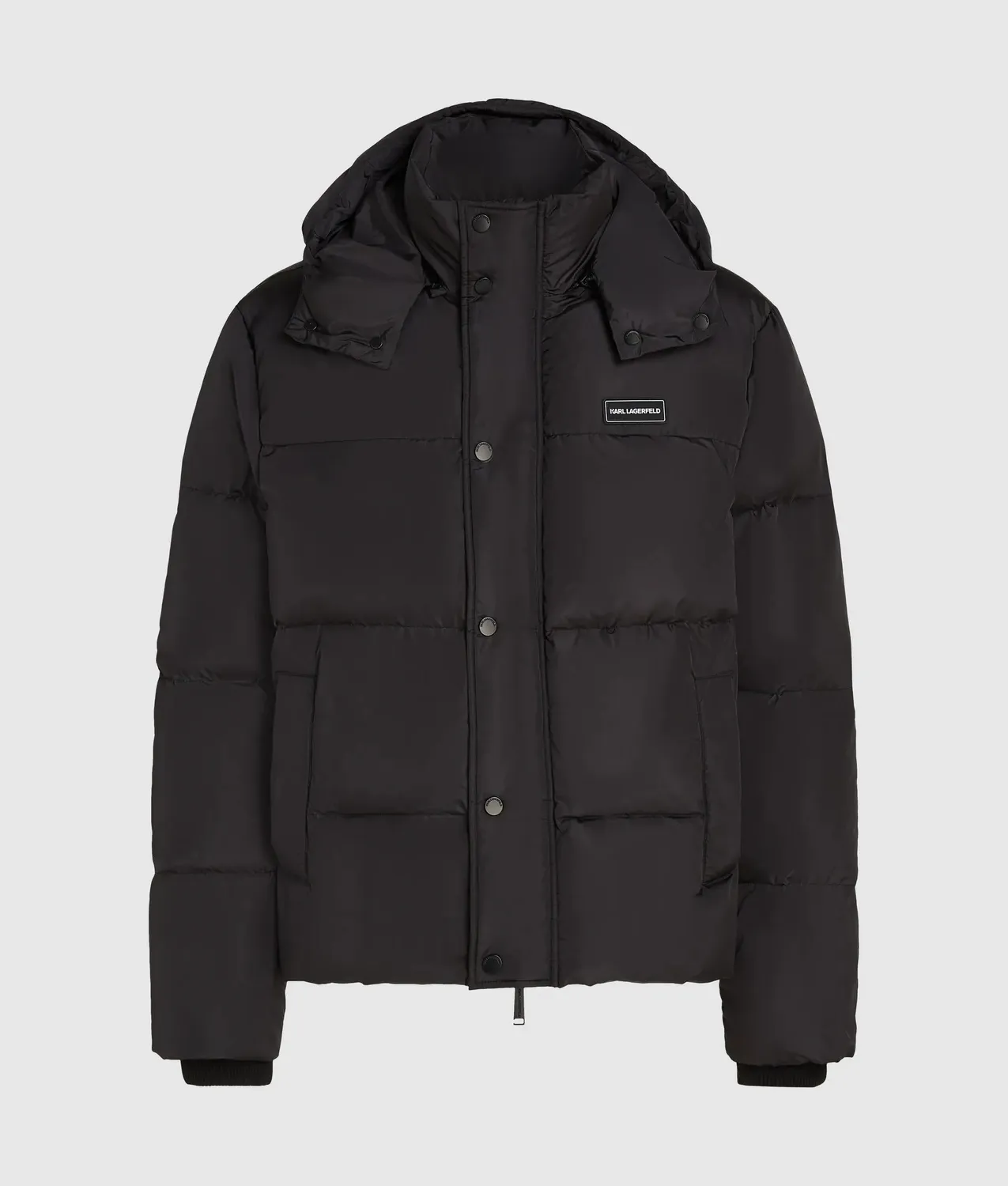 Karl Lagerfeld Short Hooded Puffer Jacke Herren Stepp