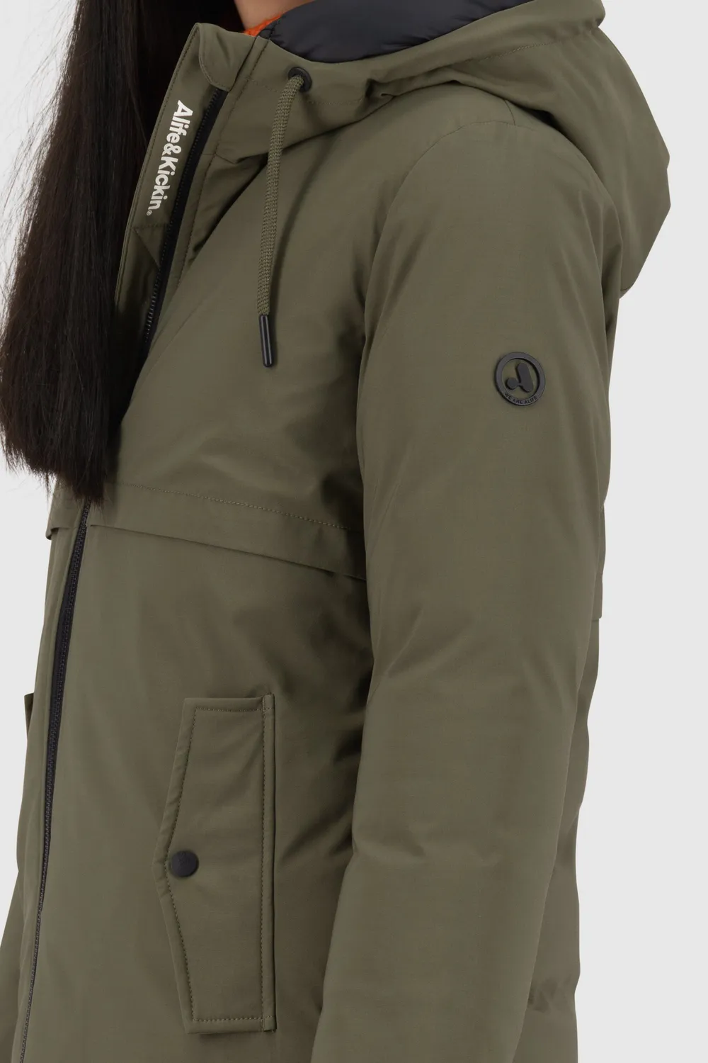 Alife & Kickin CicelyAK A Jacke Dunkelgrün Winter