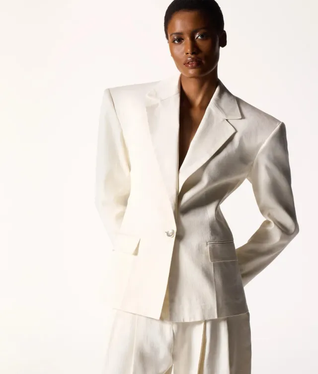 Karl Lagerfeld KL Studio Blazer Damen schwarz strukturiert