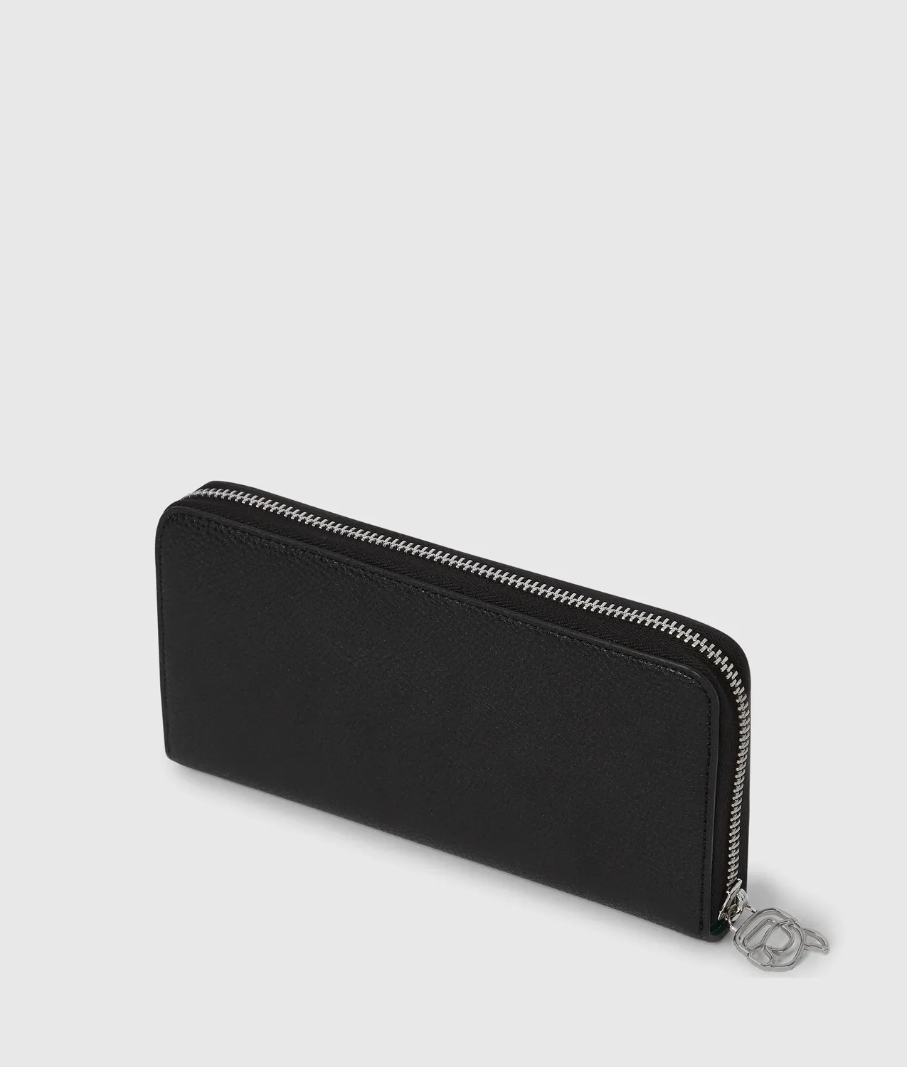Karl Lagerfeld Ikon Pebble Geldbörse One Size mit Reissverschluss