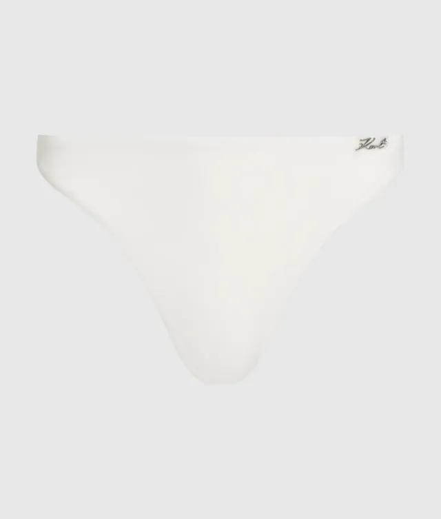 Karl Lagerfeld Signature Bikinihose High-Leg Damen