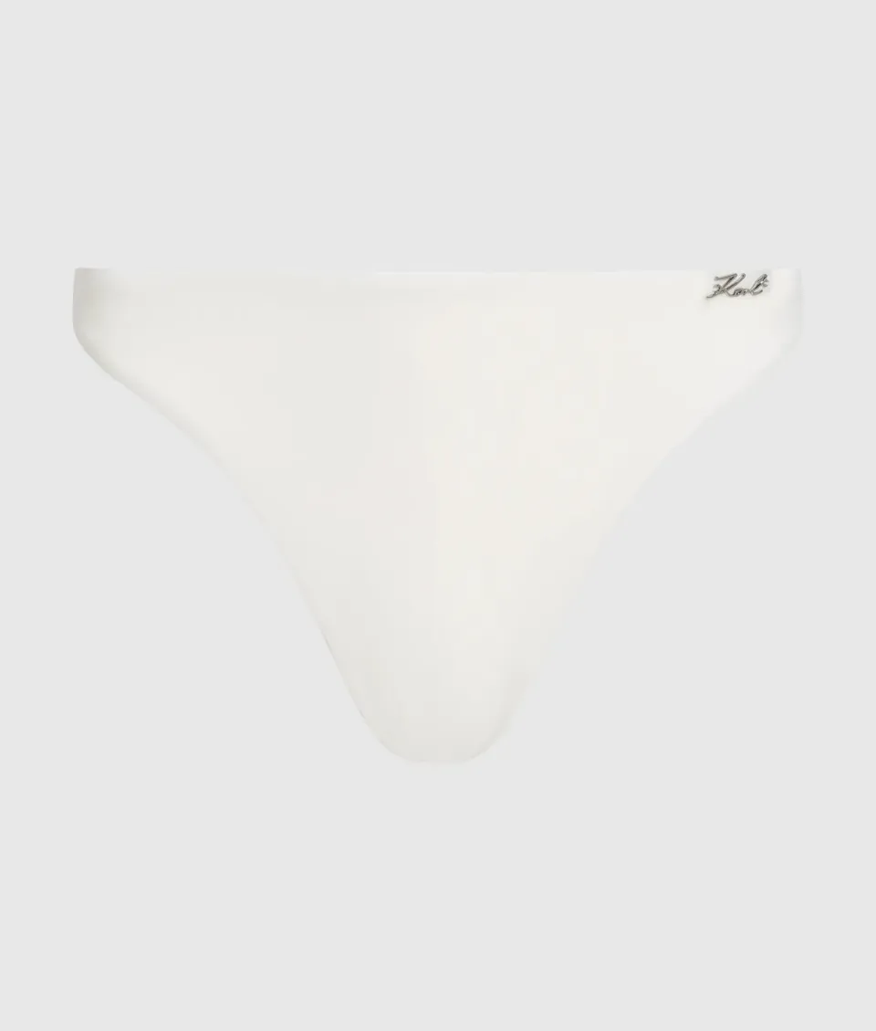 Karl Lagerfeld Signature Bikinihose High-Leg Damen