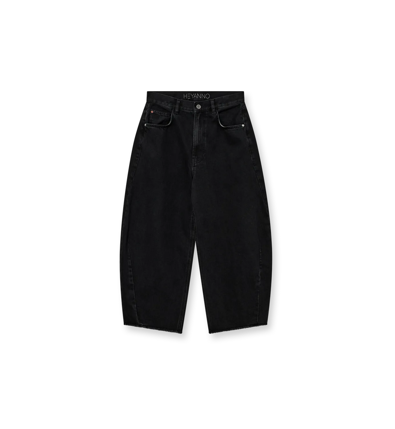 Mos Mosh MMHTrooper Black Jeans Wide Leg Schwarz Baumwolle