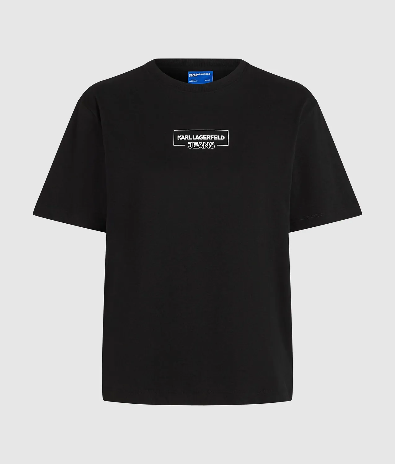 Karl Lagerfeld KL Jeans Outline Logo T-Shirt Baumwolle