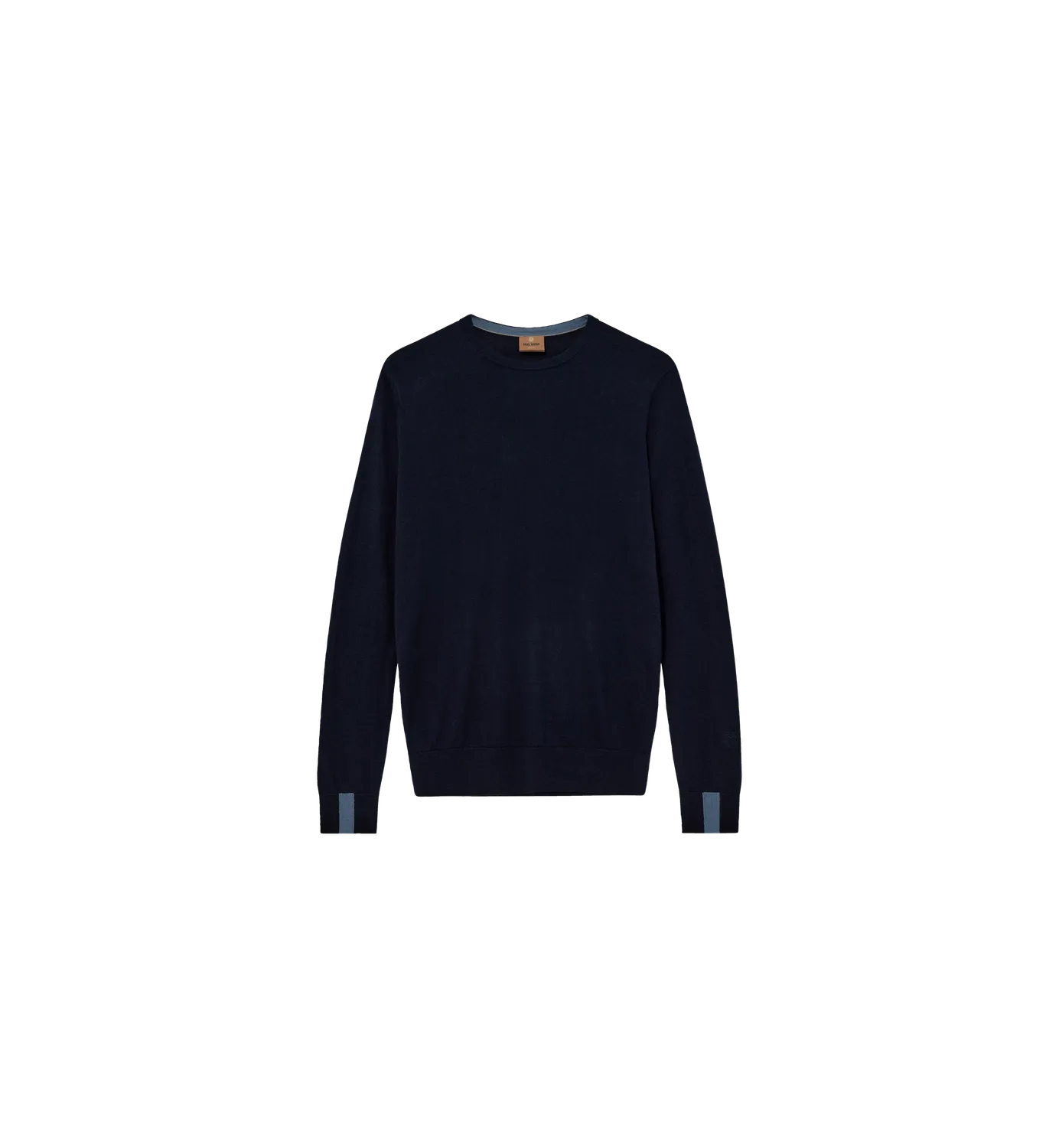 Mos Mosh Adam Soft Knit Pullover Hellblau