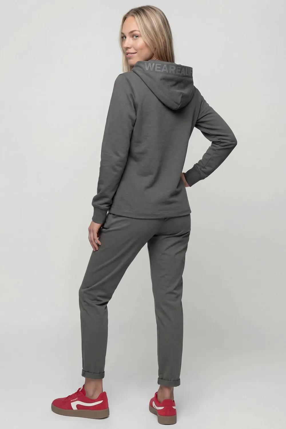 Alife & Kickin MalinAK A Sweatsuit grau Damen-Set