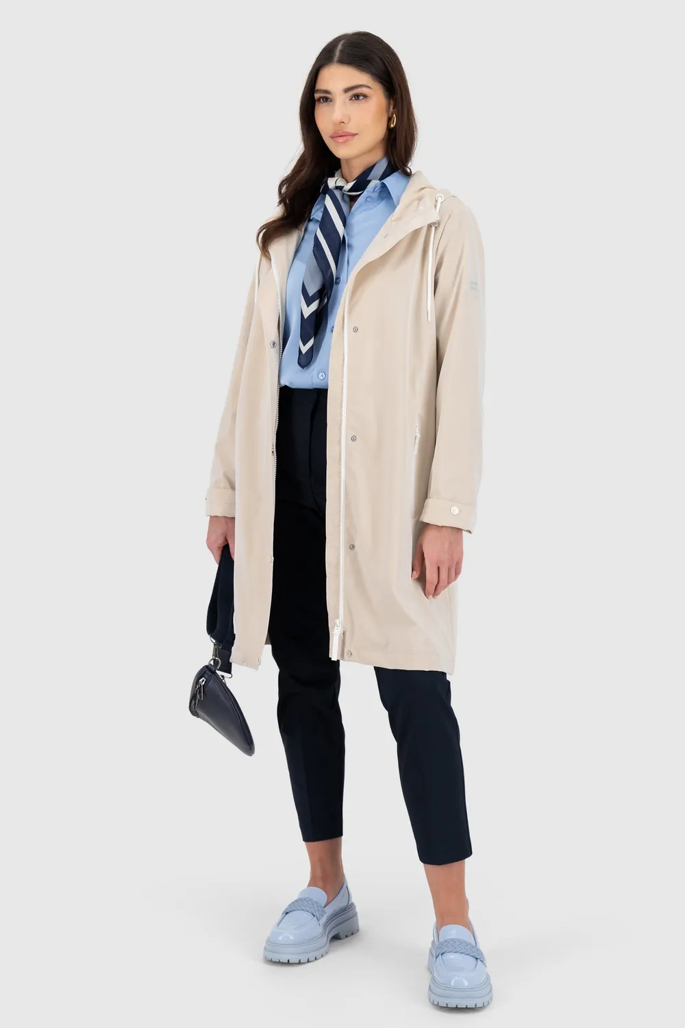 Alife & Kickin NuriaAK A Regenjacke beige Damen