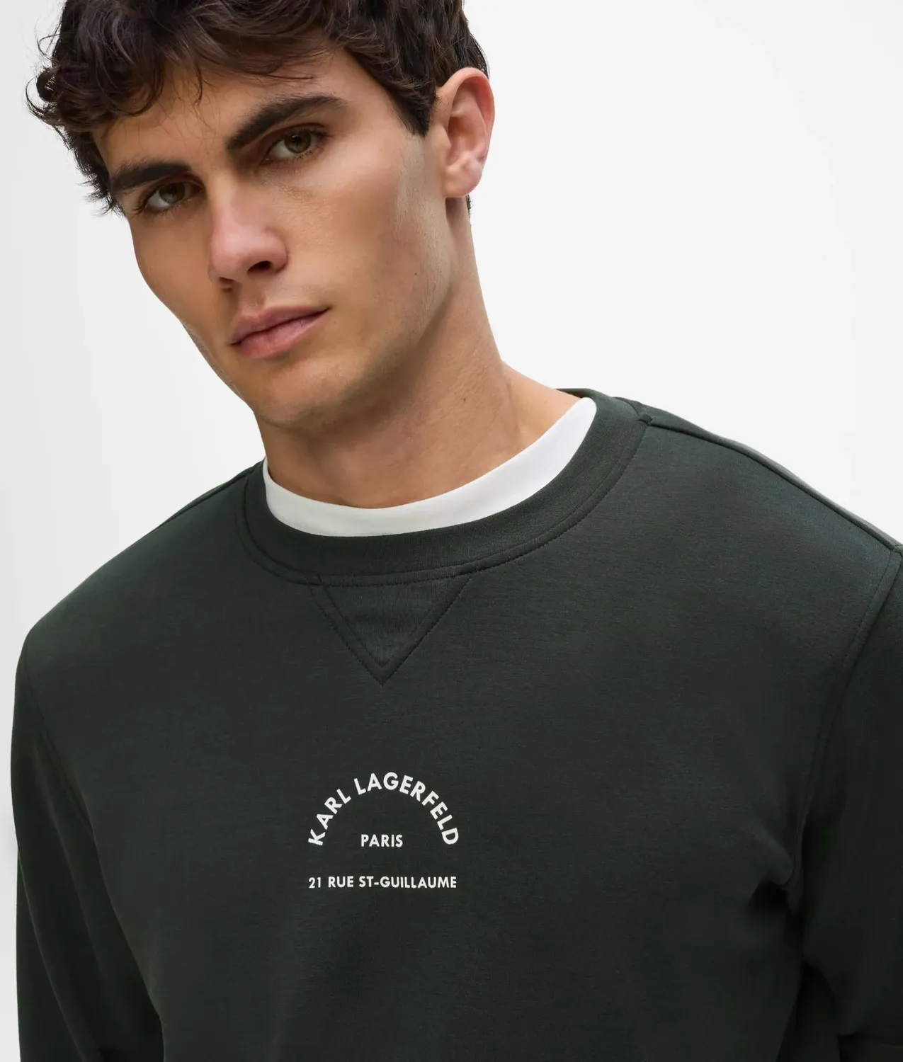 Karl Lagerfeld Rue St-Guillaume Sweatshirt Herren Rundhals