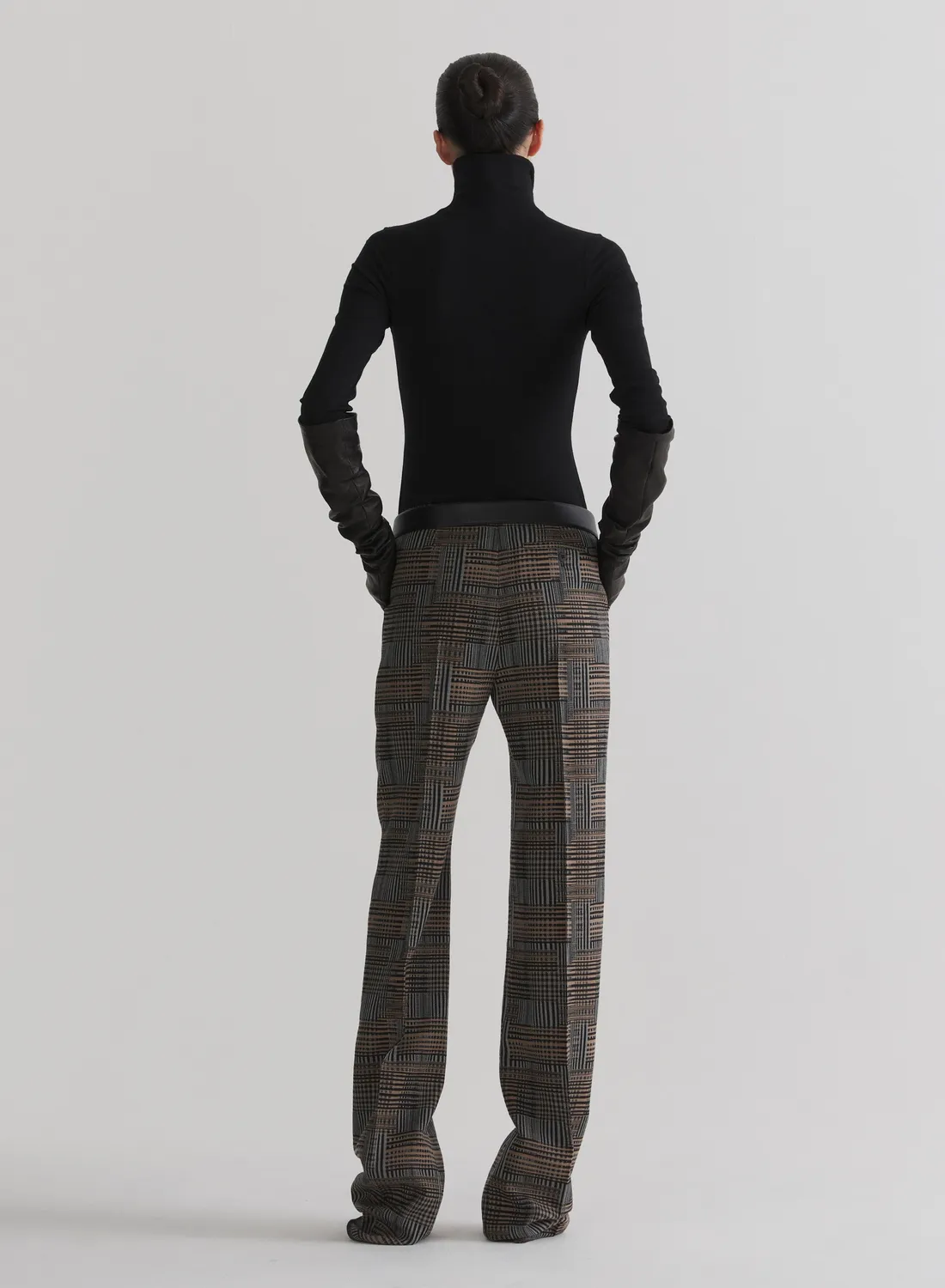 Mugler Low Waist Straight Hose Low Waist