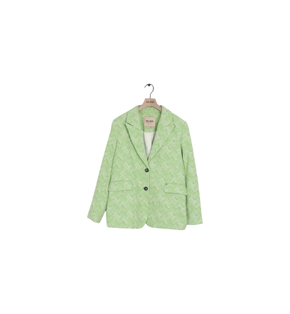 Mos Mosh MMIvory Leela Blazer Arcadian Green Gr. 36