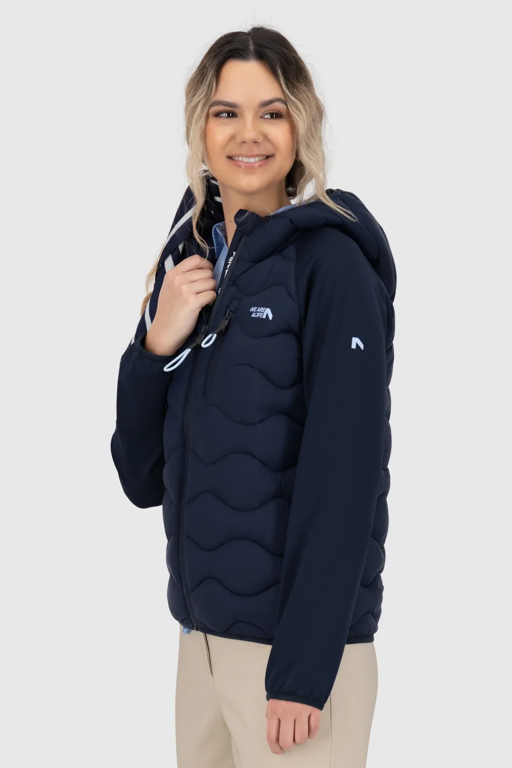 Alife & Kickin ArwenAK A Hybridjacke Dunkelblau Damen
