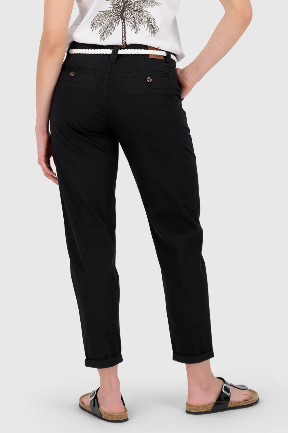 Alife & Kickin HirokoAK A Stoffhose schwarz Damen