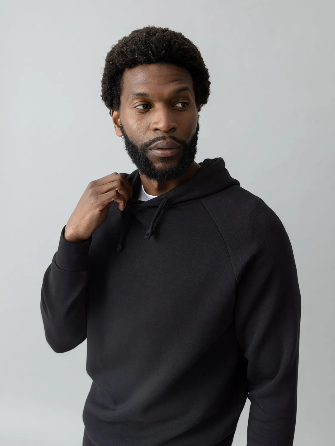 Mos Mosh Abel Hood Sweat Hoodie Dunkelgrün