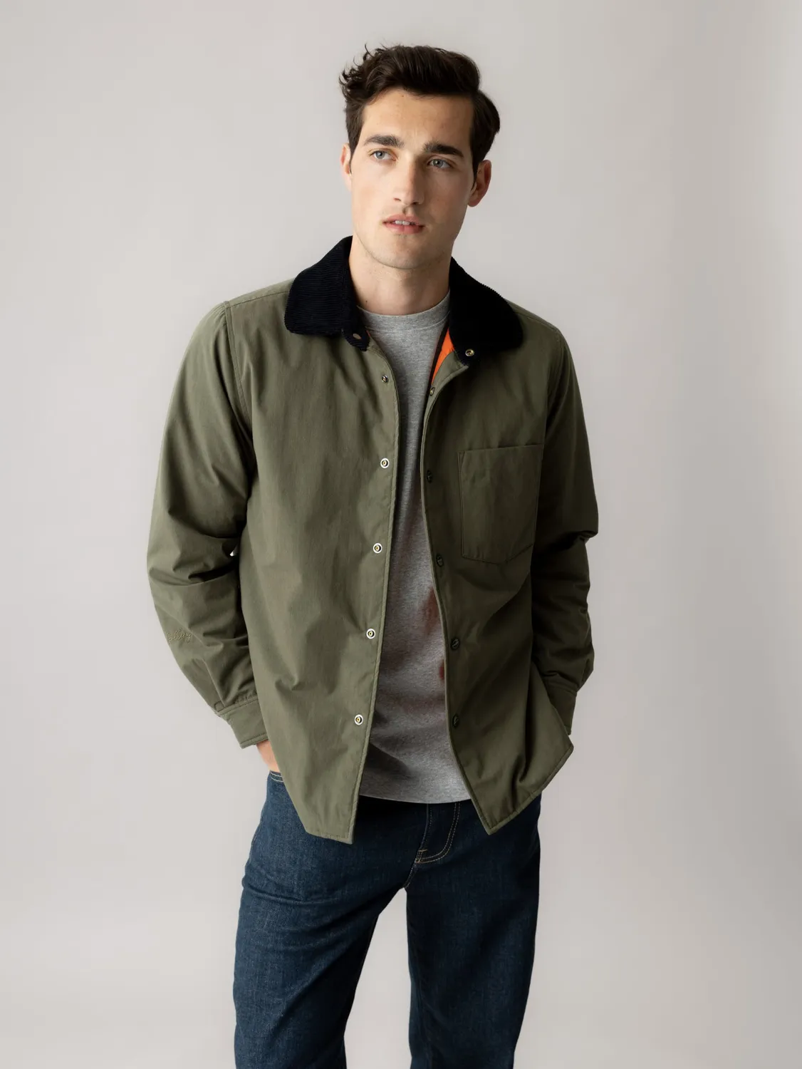 Mos Mosh MMGCallum Jacket Cordjacke Salute Navy S-XXL