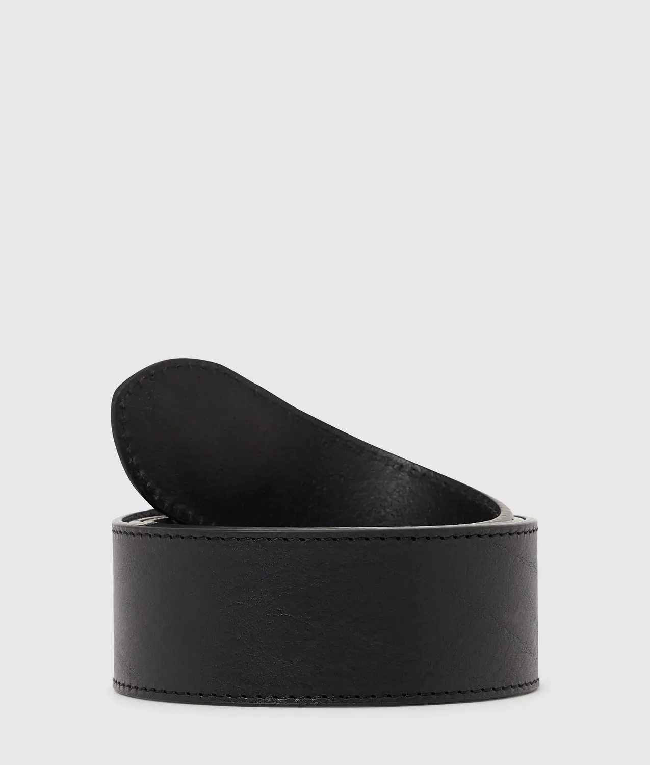 Karl Lagerfeld KL Jeans Hexagonal Leder-Gürtel 65-95