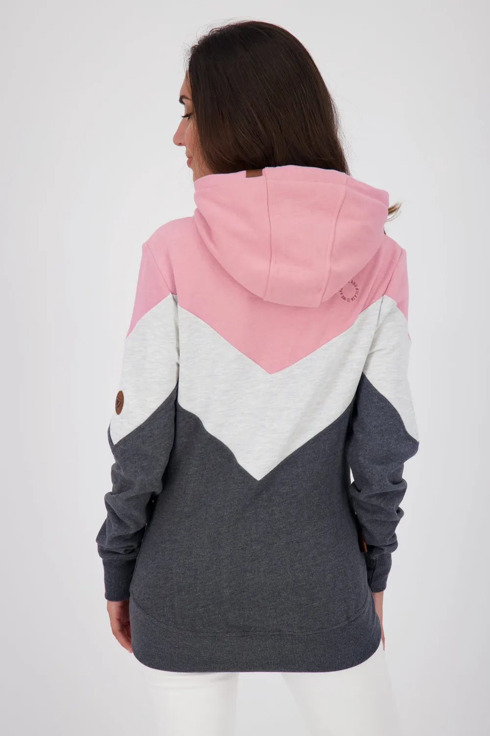 Alife & Kickin StellaAK A Hoodie Rosa Print