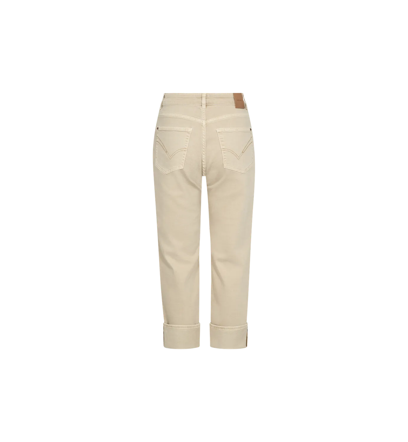 Mos Mosh Colorado Color Hose Oxford Tan Ankle gerader Schnitt