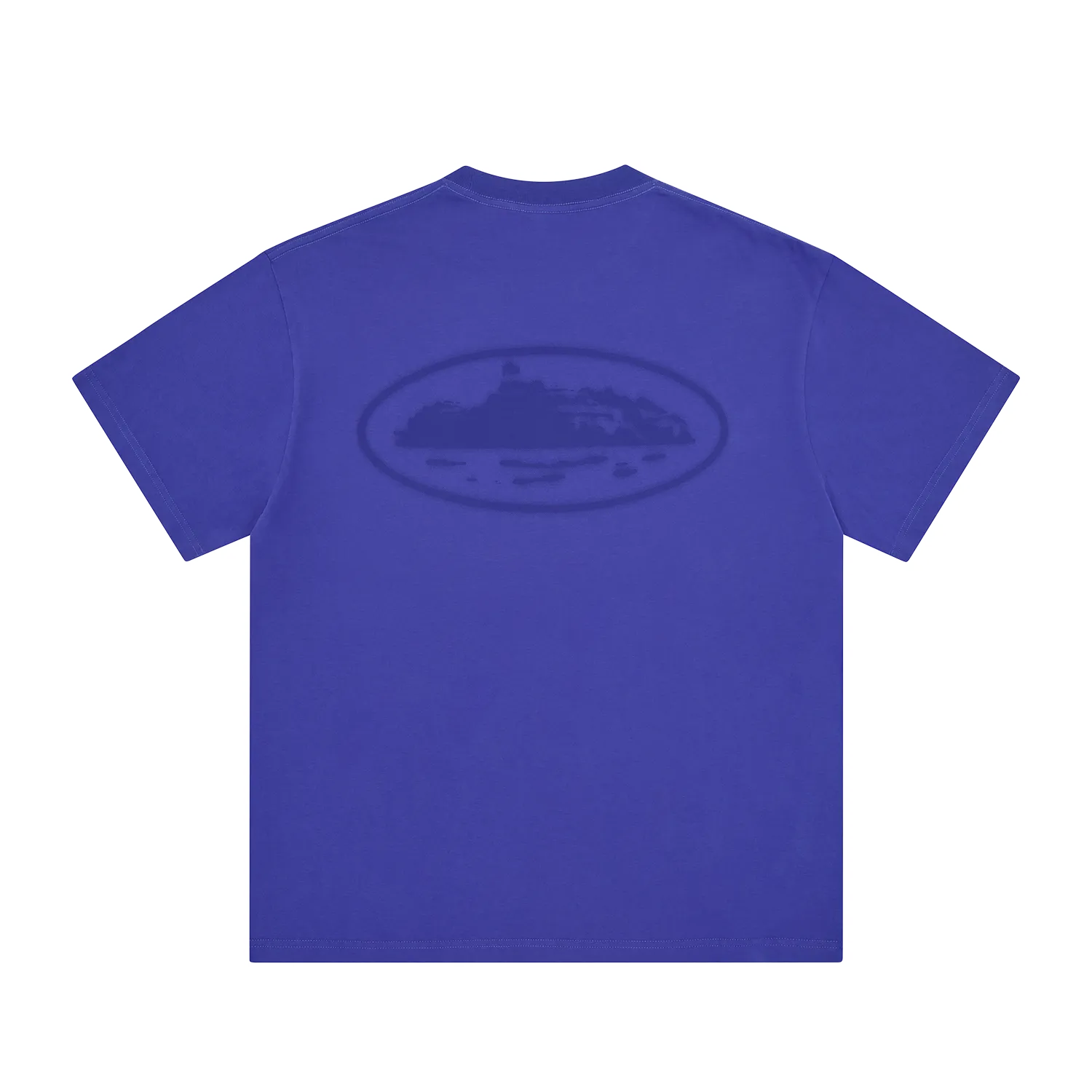 Corteiz Island Knockout T-Shirt Indigoblau