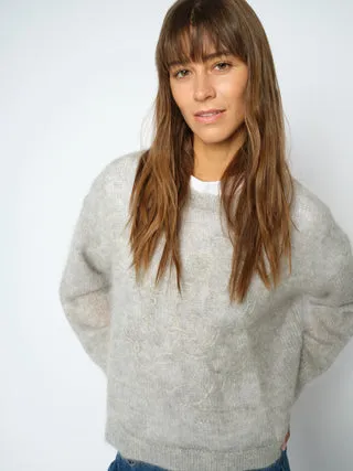 Mos Mosh MMAroa Bernat Stickad Pullover bestickt