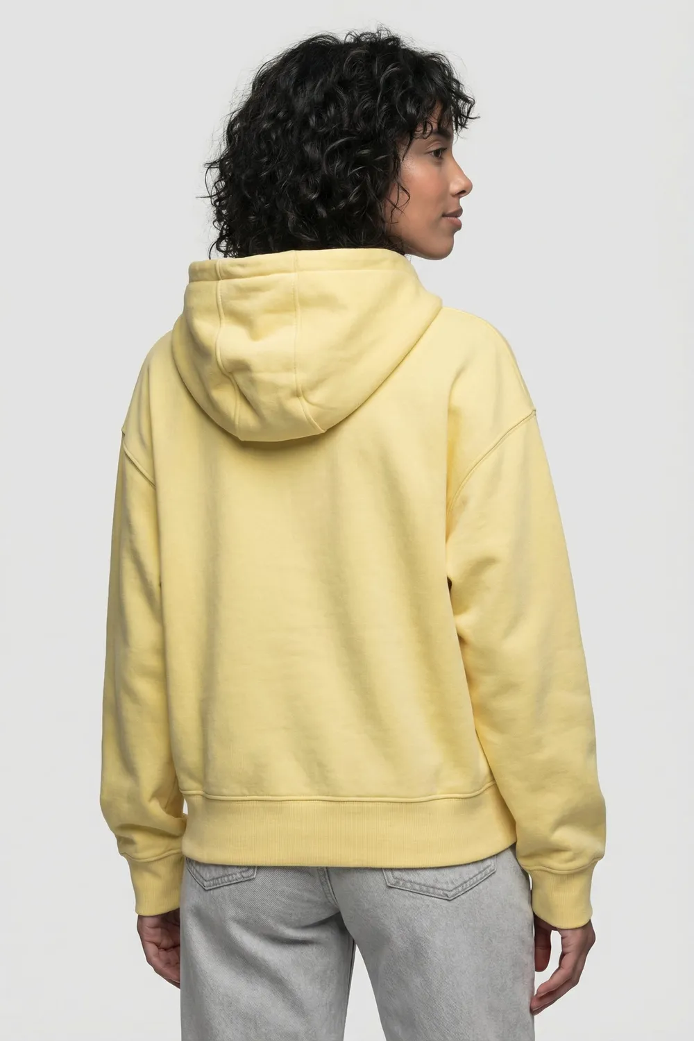 Alife & Kickin DanyaAK A Hoodie Gelb relaxed Baumwolle