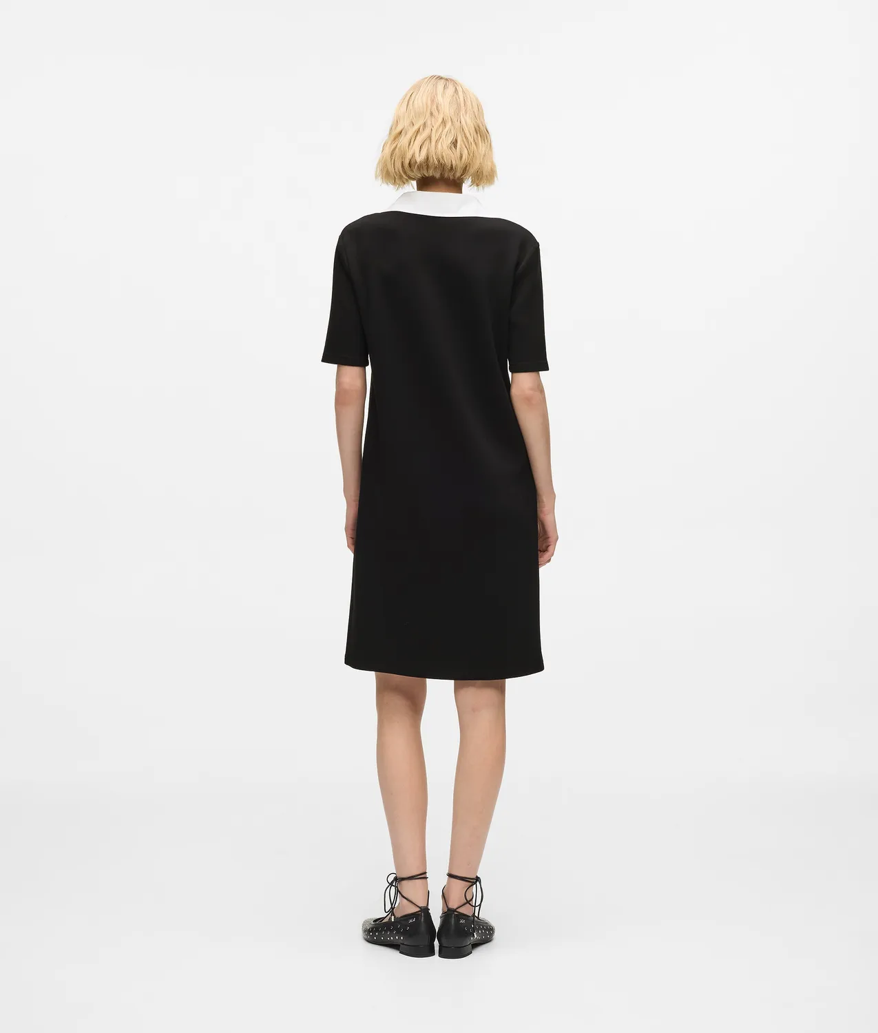 Karl Lagerfeld Signature Polokleid Jersey