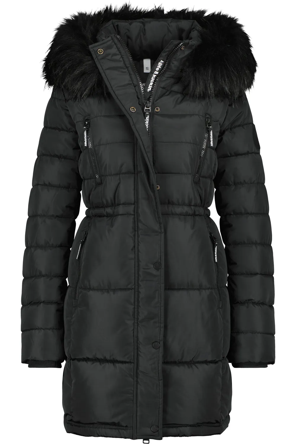 Alife & Kickin NicolaAK A Steppjacke Schwarz tailliert