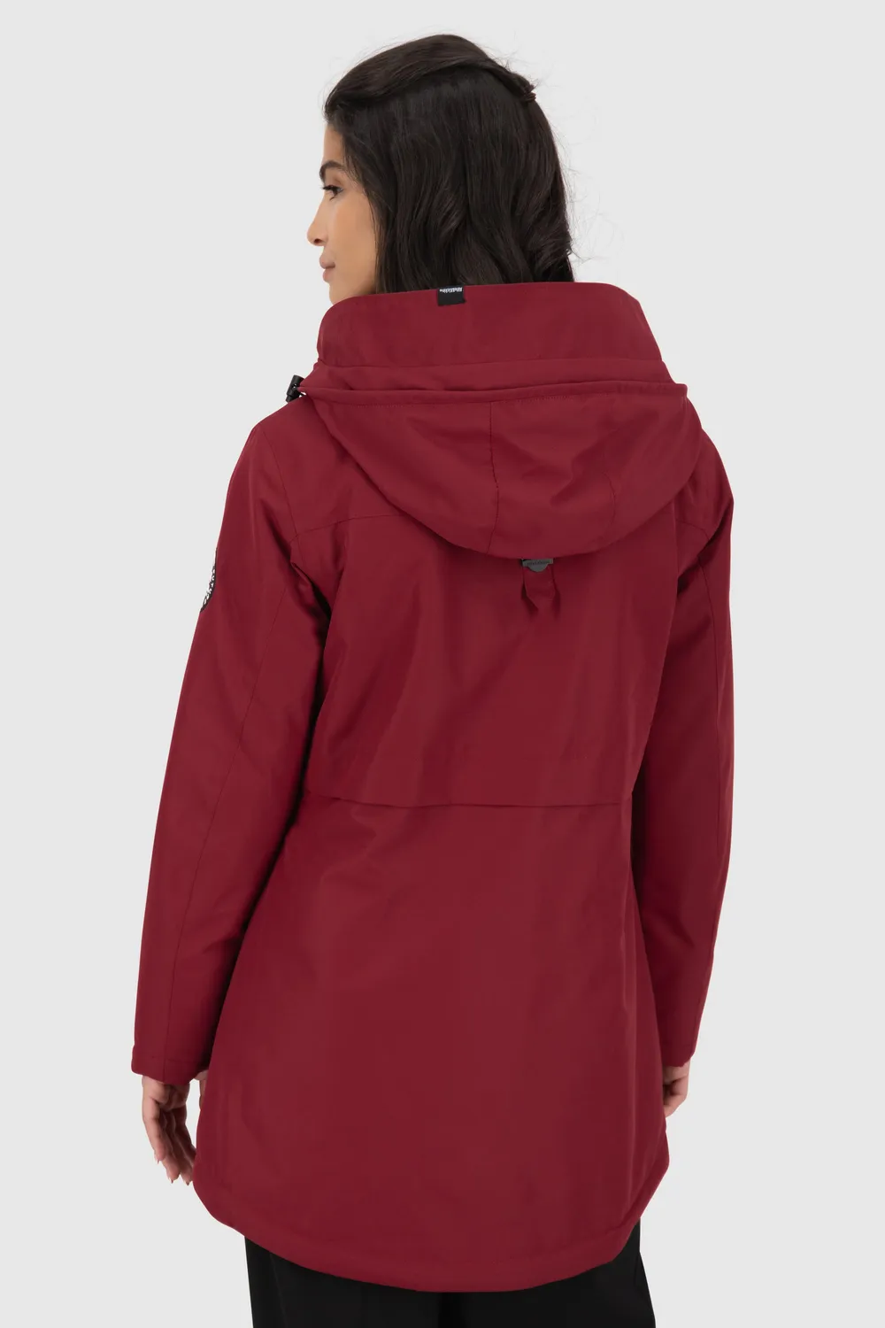 Alife & Kickin MarlyAK A Funktionsjacke Dunkelrot tailliert
