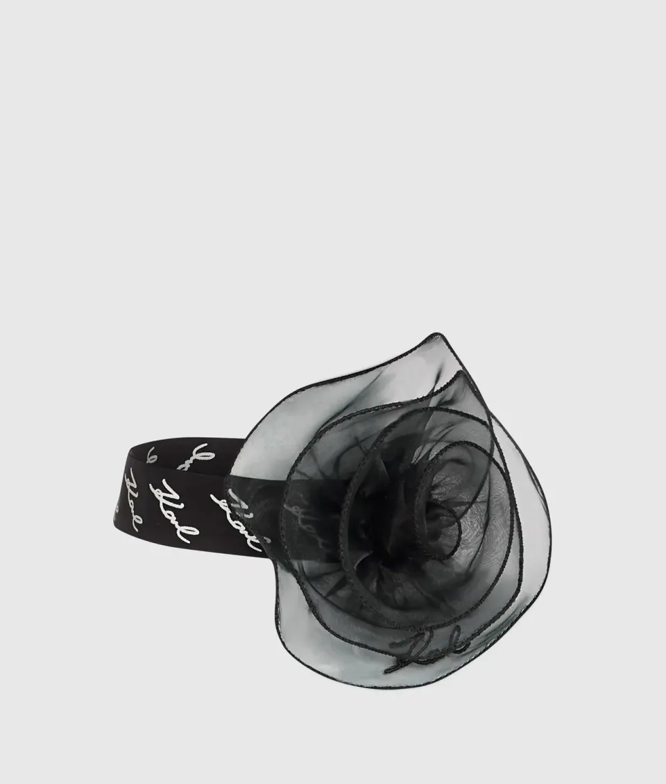 Karl Lagerfeld Karl Studio Flower Choker Set
