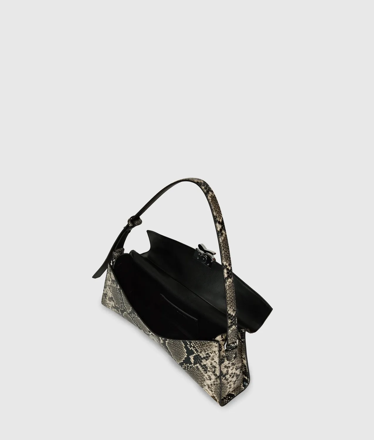 Karl Lagerfeld K/Autograph Twist Schultertasche Python