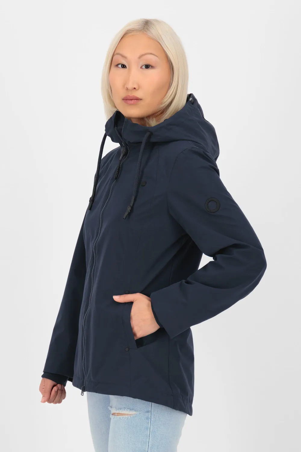 Alife & Kickin LilouAK A Übergangsjacke Dunkelblau Damen