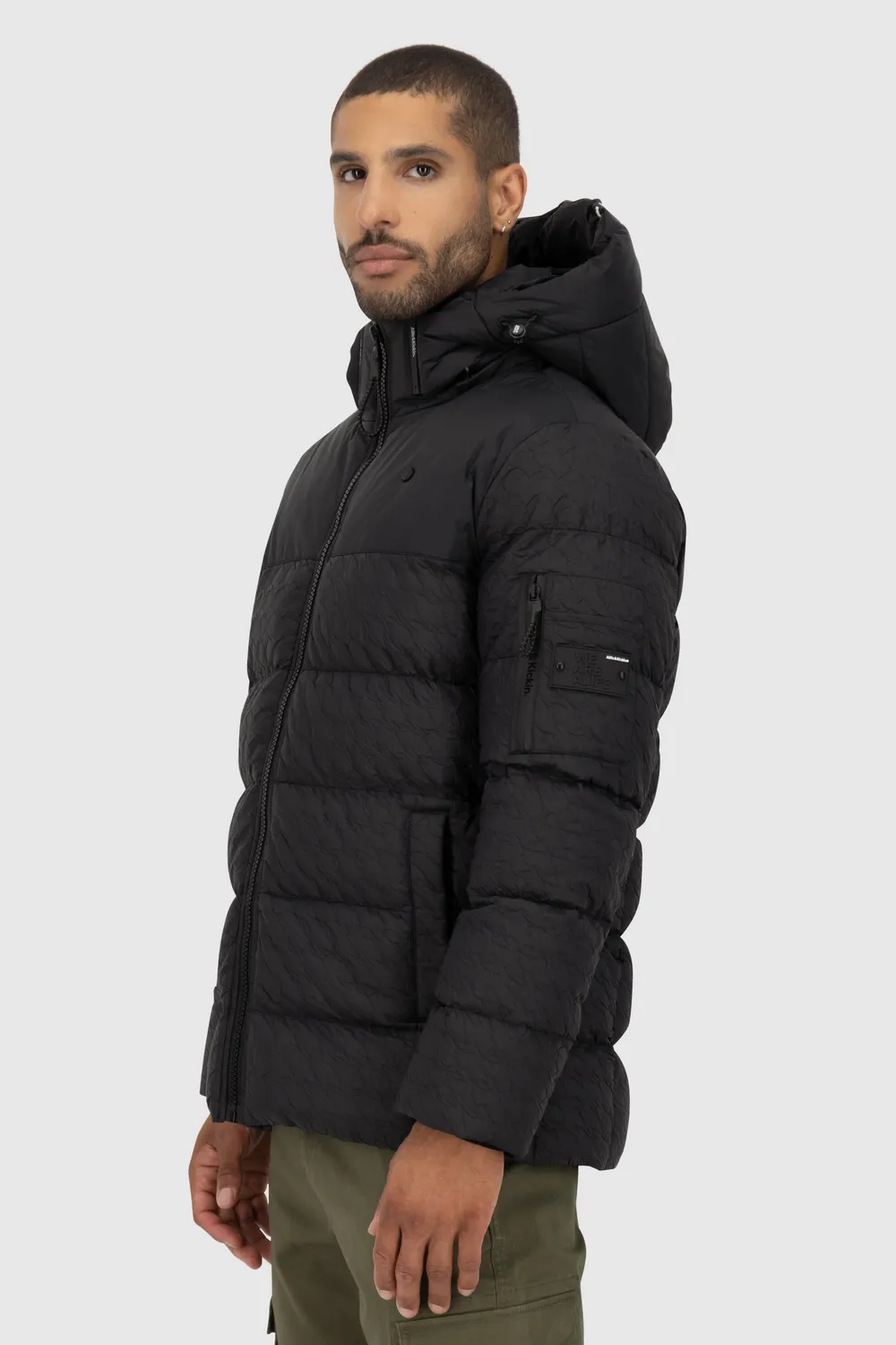 Alife & Kickin BeatAK A Pufferjacke schwarz Herren Winter