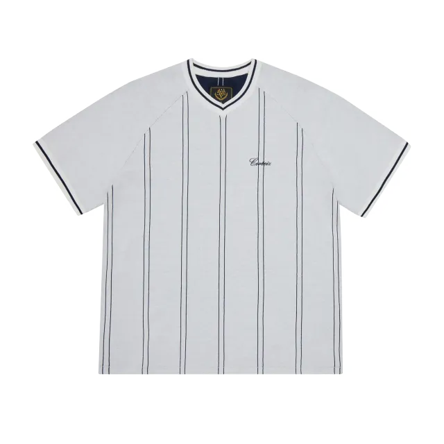 Corteiz Santi Stricktrikot Off White Baumwolle
