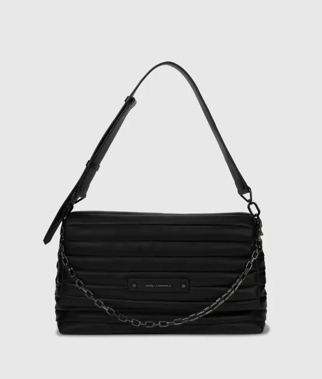 Karl Lagerfeld K/Essential Plié Schultertasche Stepp