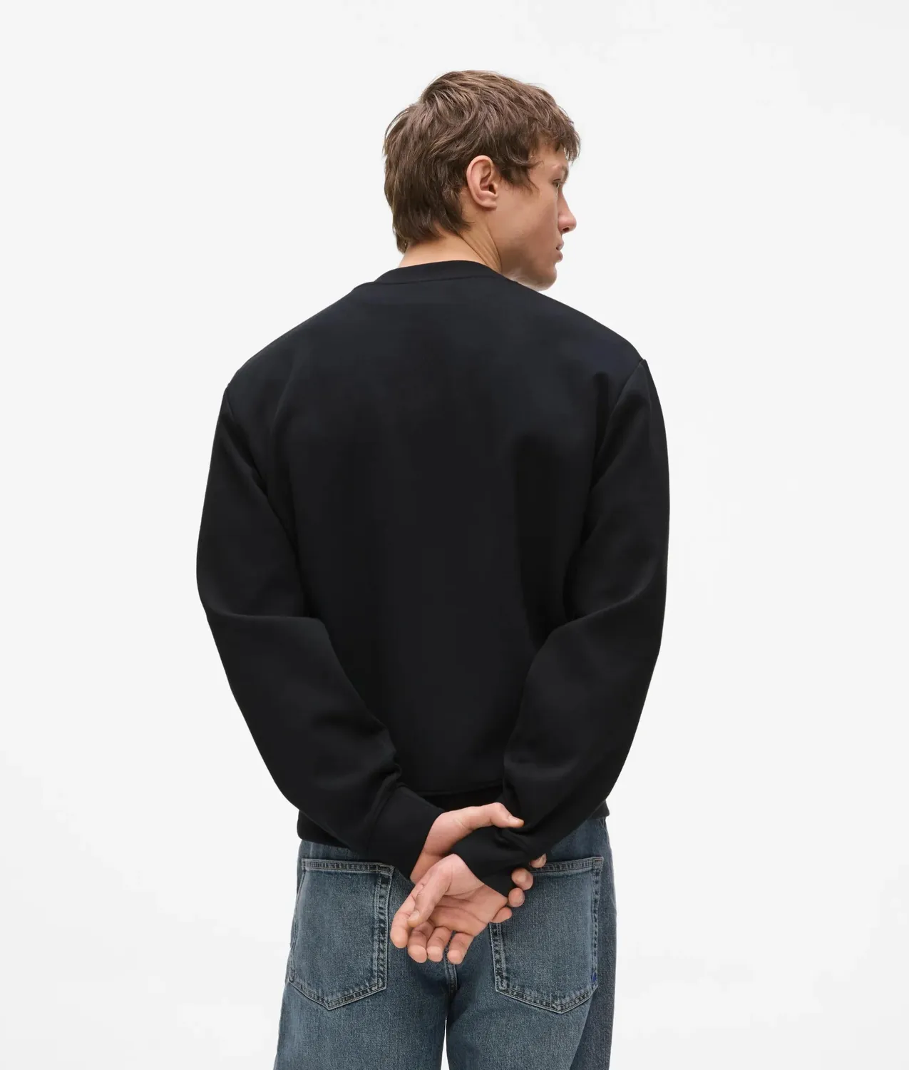 Karl Lagerfeld Jeans Scuba Sweatshirt Crew Neck