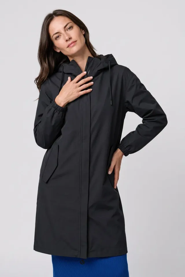 Alife & Kickin TirilAK A Regenjacke Schwarz Damen wasserdicht