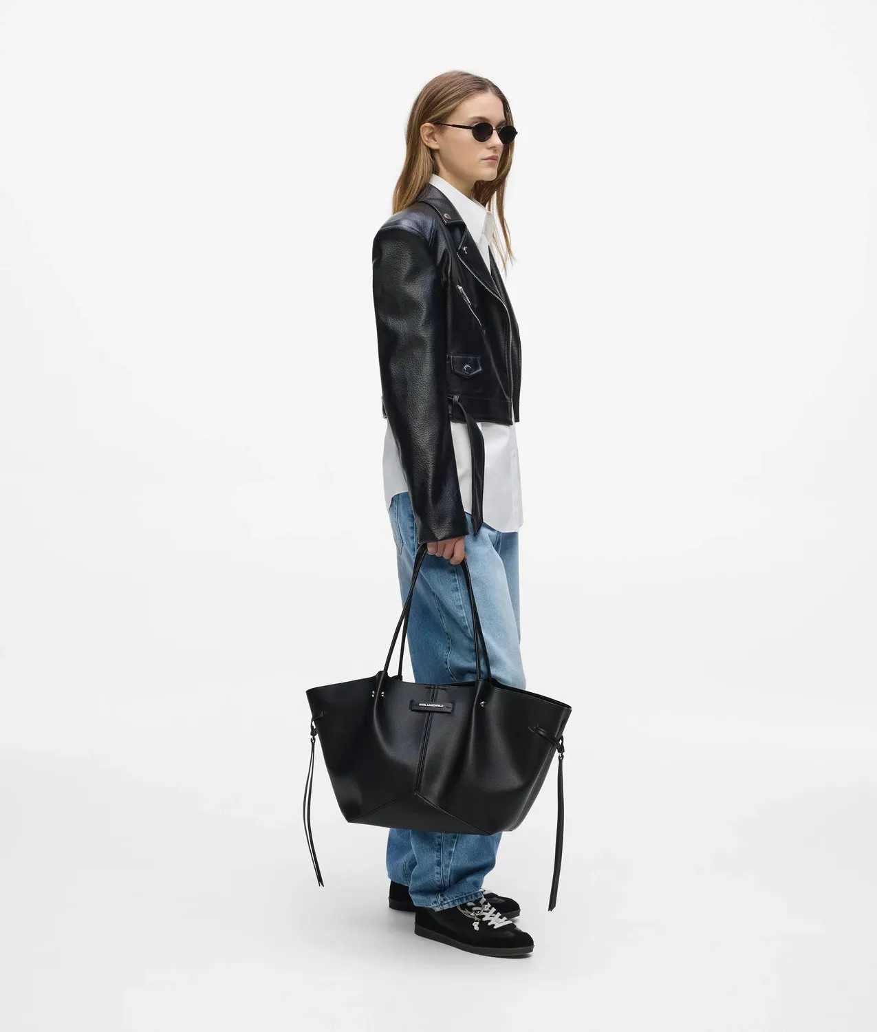 Karl Lagerfeld K/Pierced Medium Tote Tasche mit Laptopfach