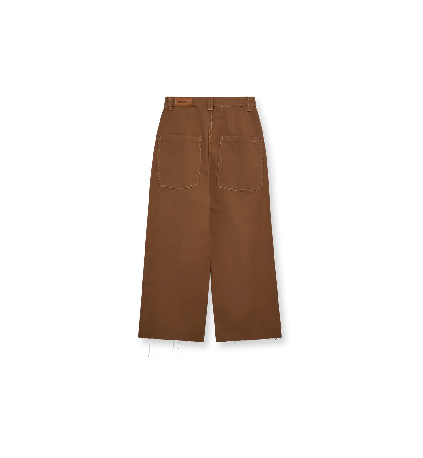 Mos Mosh MMHFull Herringbone Hose Cropped Foxtrot Weit