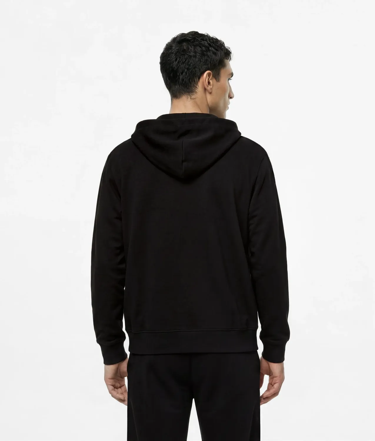 Karl Lagerfeld Logo Loungewear Zip-Hoodie Oversize