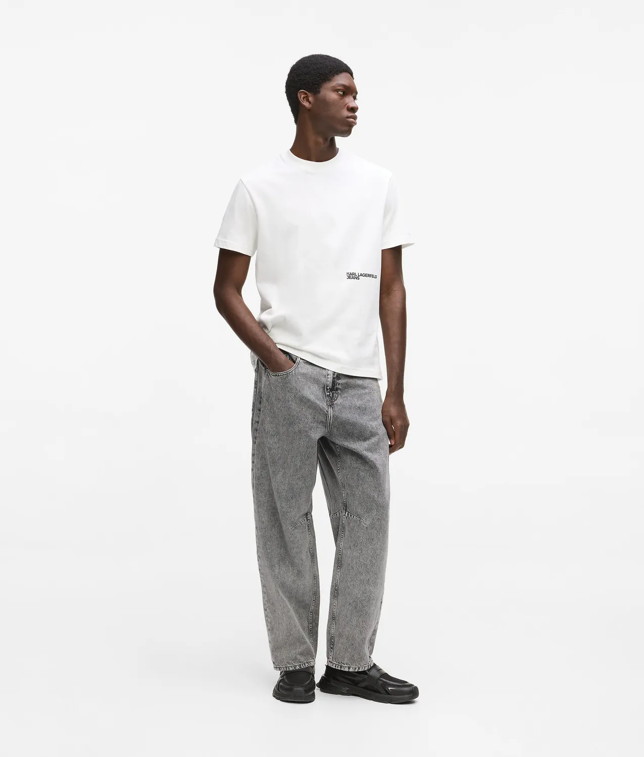 Karl Lagerfeld KL Jeans Barrel-leg Jeans Herren