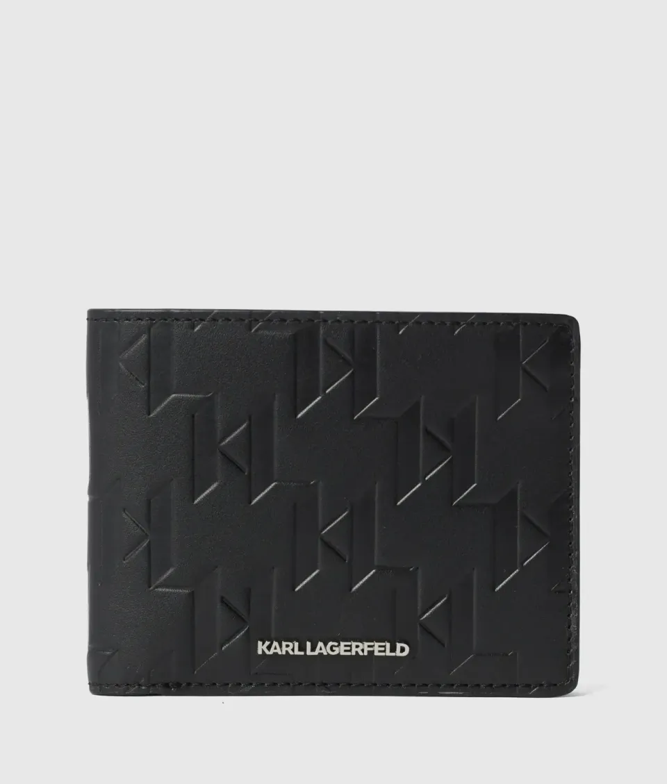 Karl Lagerfeld K/Loom Bi-Fold Geldbörse Leder