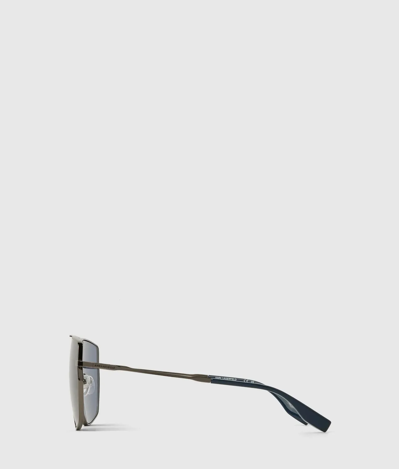 Karl Lagerfeld Logo Rectangular Sonnenbrille One Size dunkel