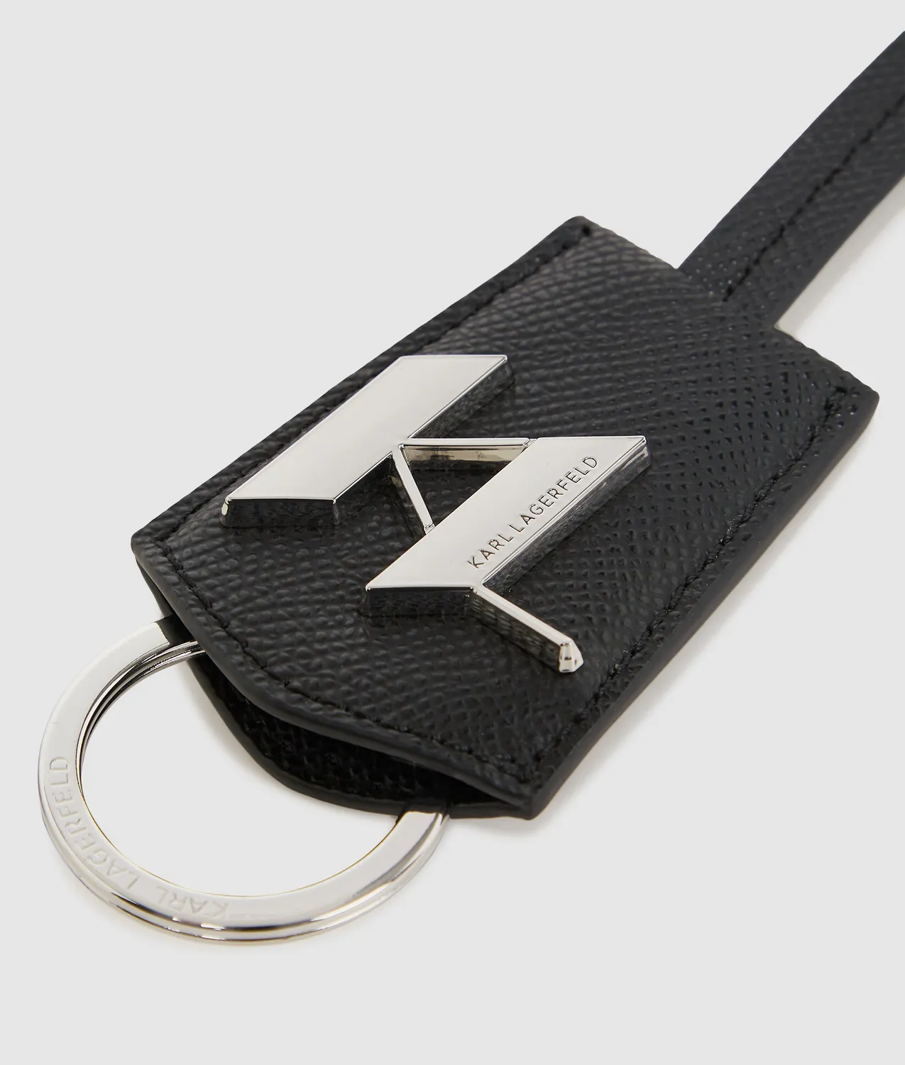 Karl Lagerfeld K/Monogram Schlüsselanhänger Leder